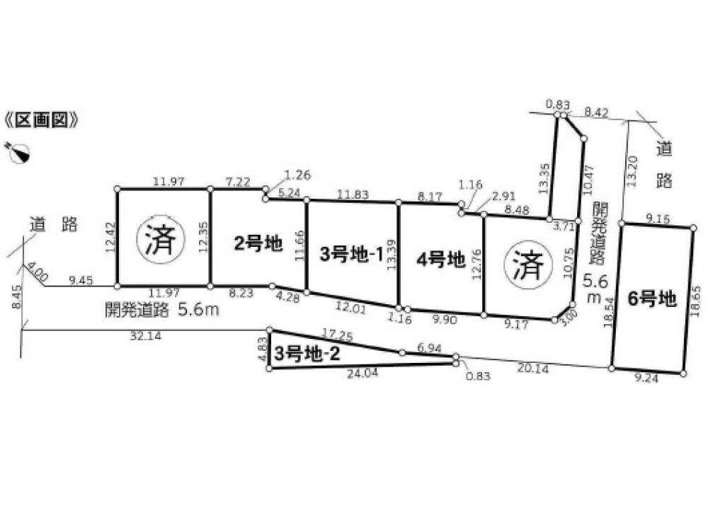 豊橋市牛川町　全6区画　2号地 画像3