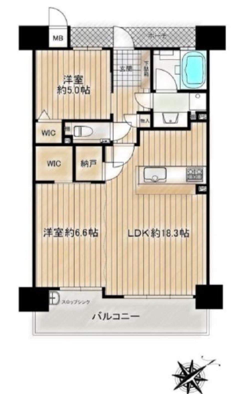 サンシティ岡崎駅テラス 画像1
