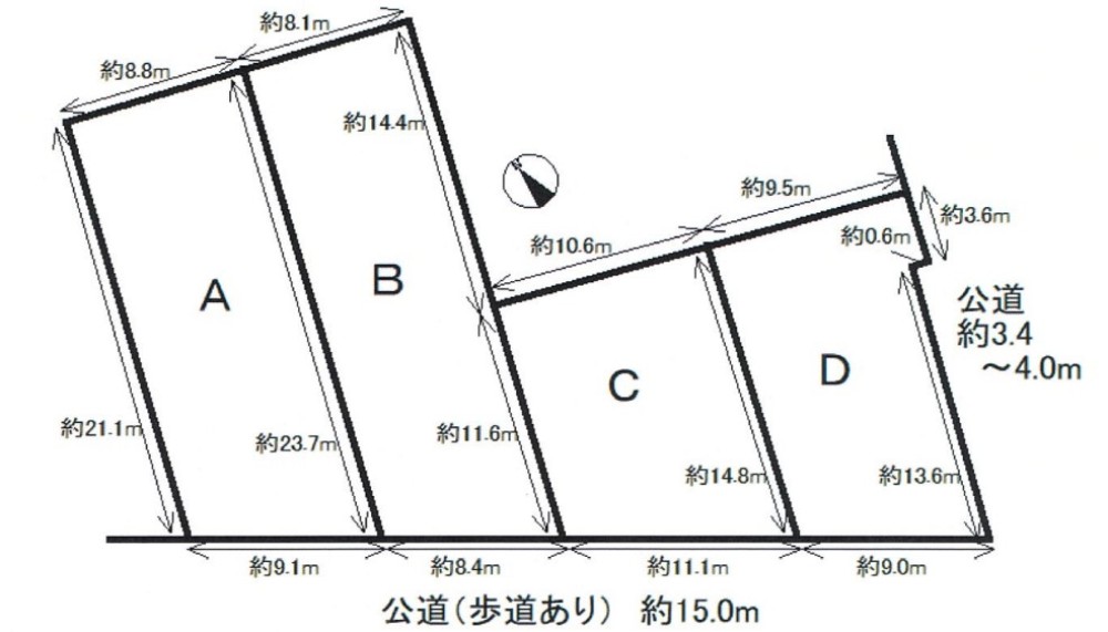 碧南市荒子町　全4区画　B区画 画像4