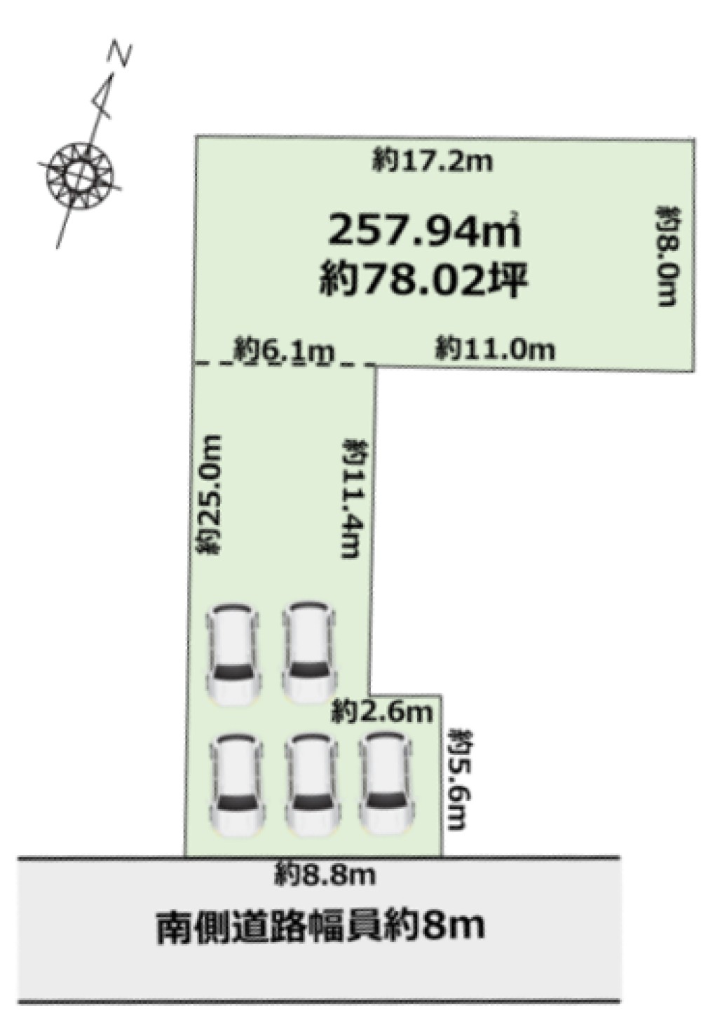 碧南市三宅町　全4区画　A区画 画像1