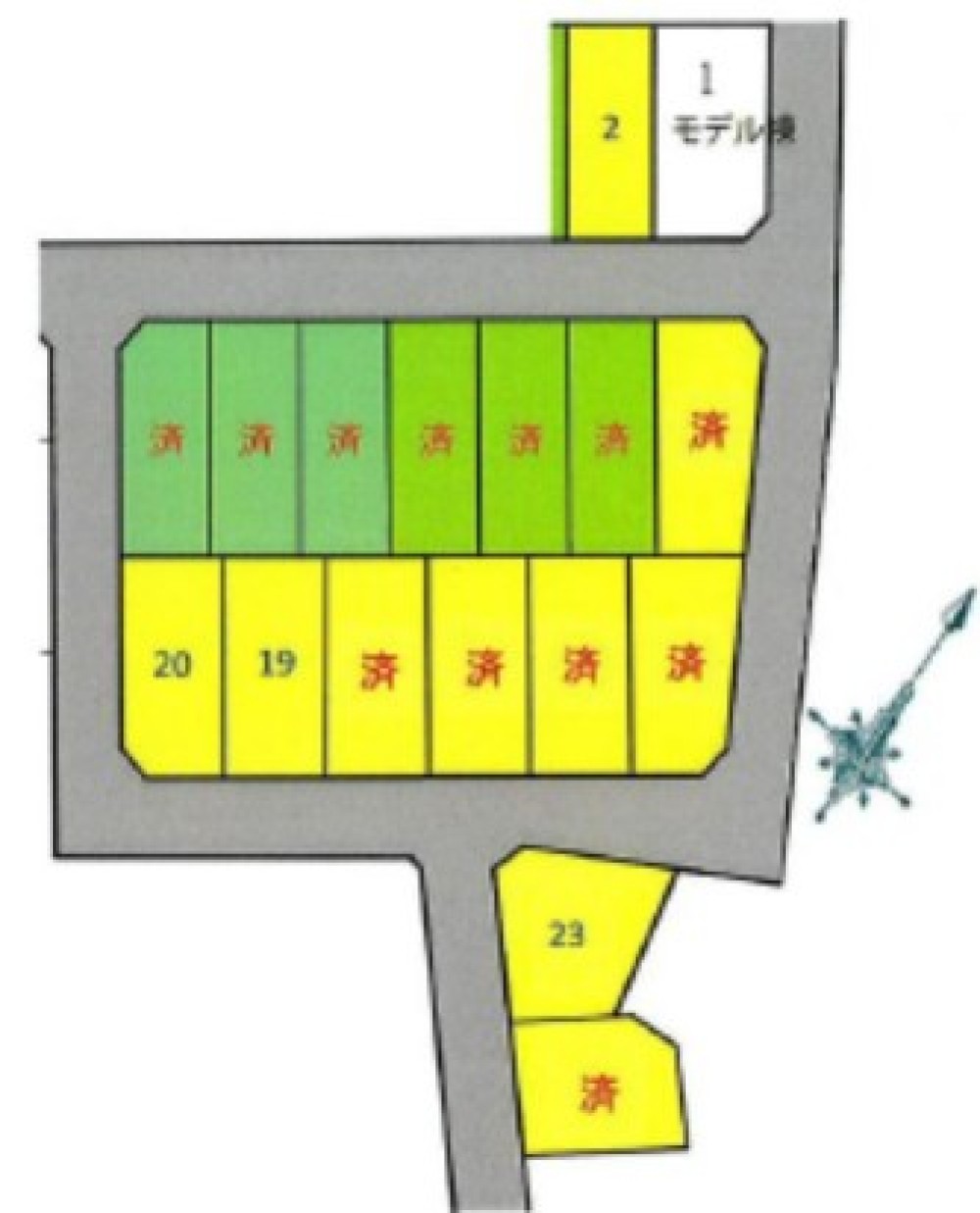 豊田市大林町　全8区画　20号地 画像1