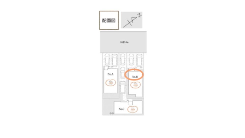 豊田市市木町　全3棟　B号棟 画像1