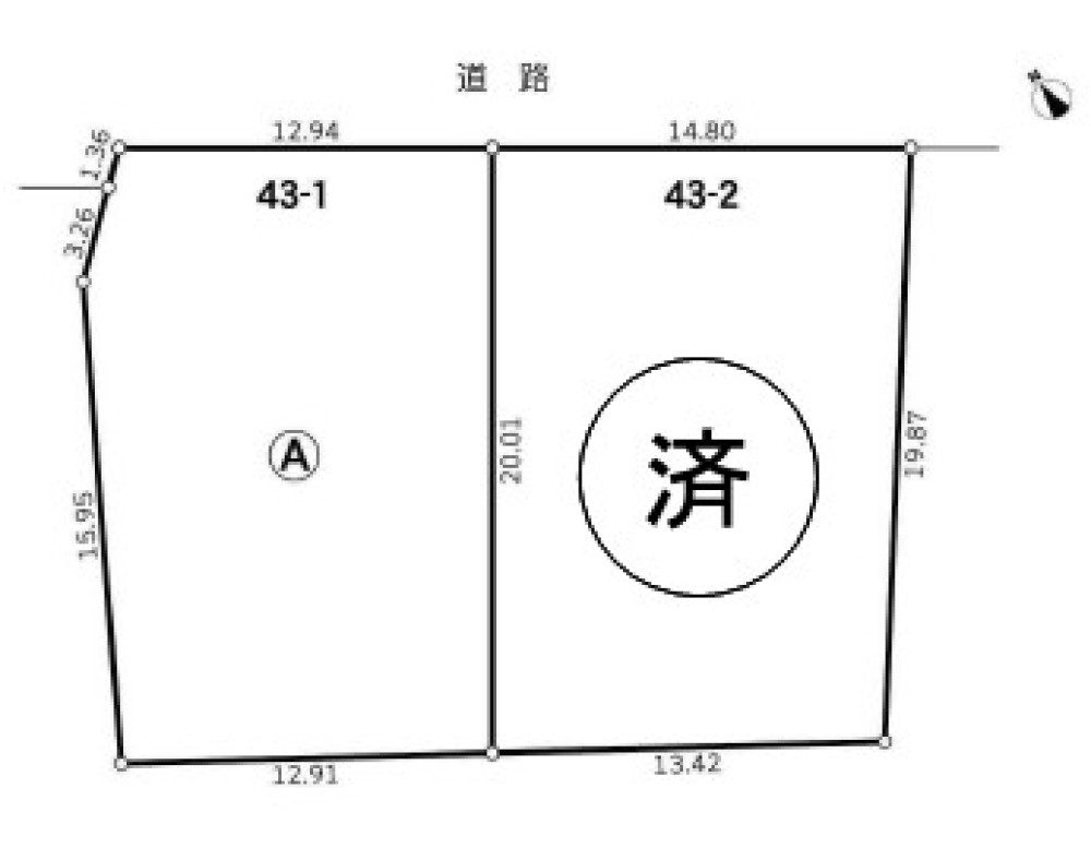 敷地広々約85坪！