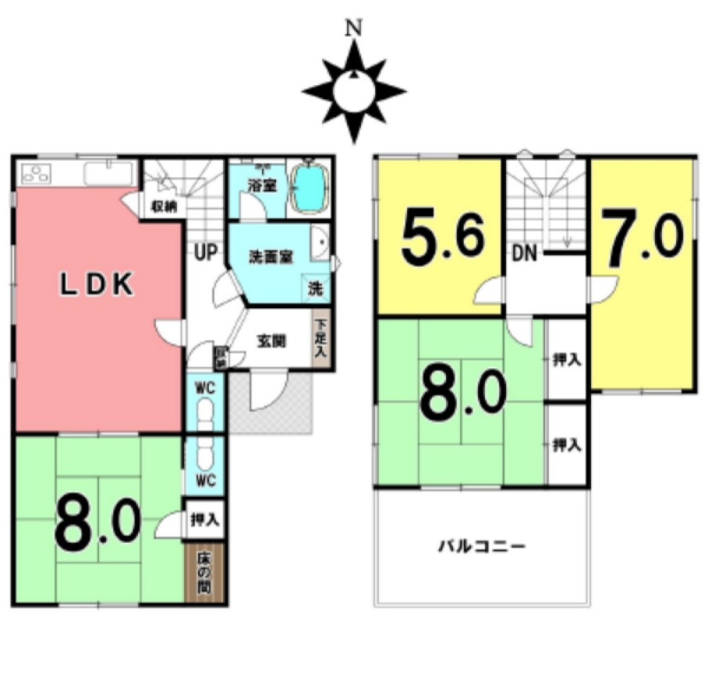 西尾市つくしが丘五丁目 画像1