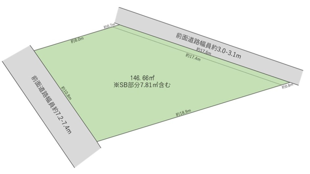 豊田市金谷町　全3区画　A区画 画像1