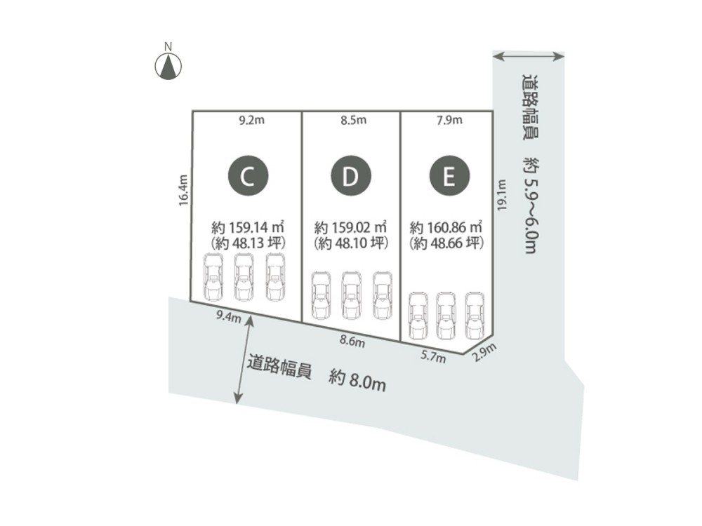豊川市大橋町　全5区画　E区画 画像7