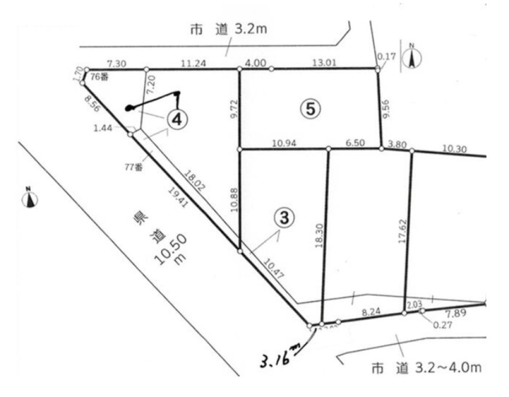 一宮市萩原町高木　5区画　3号地 画像4