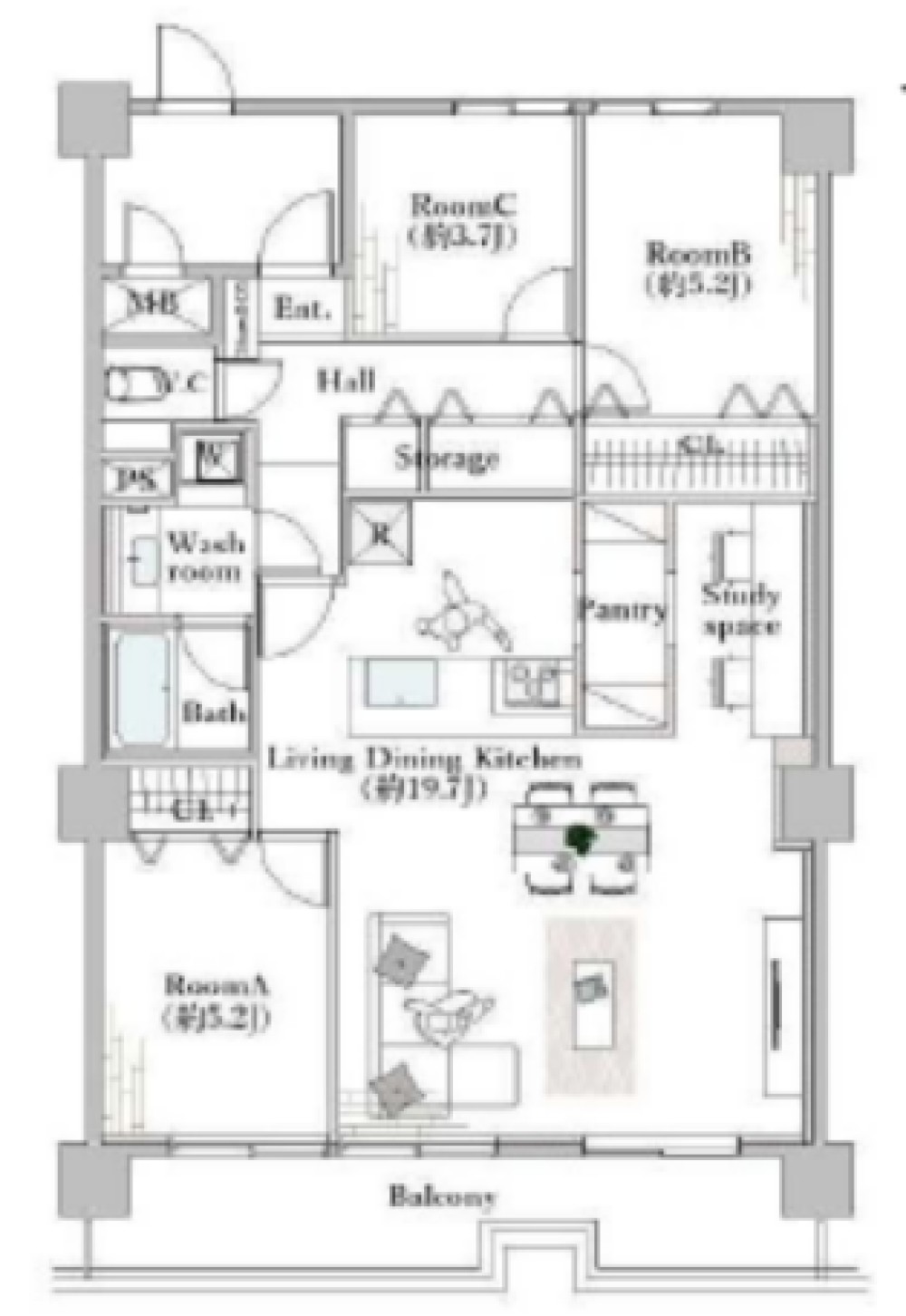 キングスコート六名公園 画像1