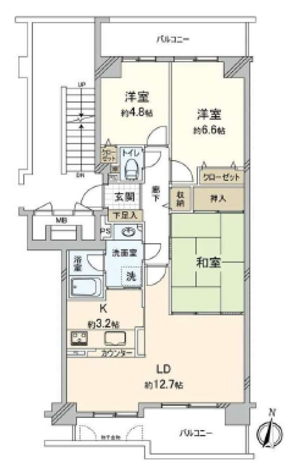 コープ野村新安城B棟 画像1