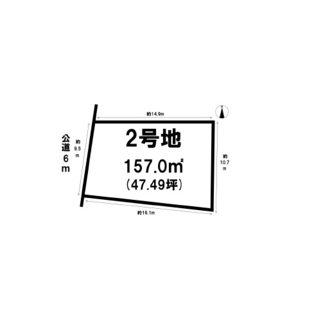 豊田市宝来町　全2区画　2号地 画像6