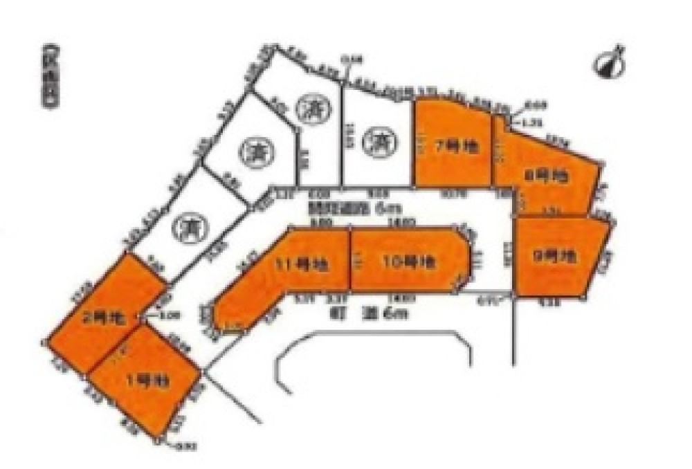 知多郡東浦町生路傍示松　全11区画　8号地 画像6