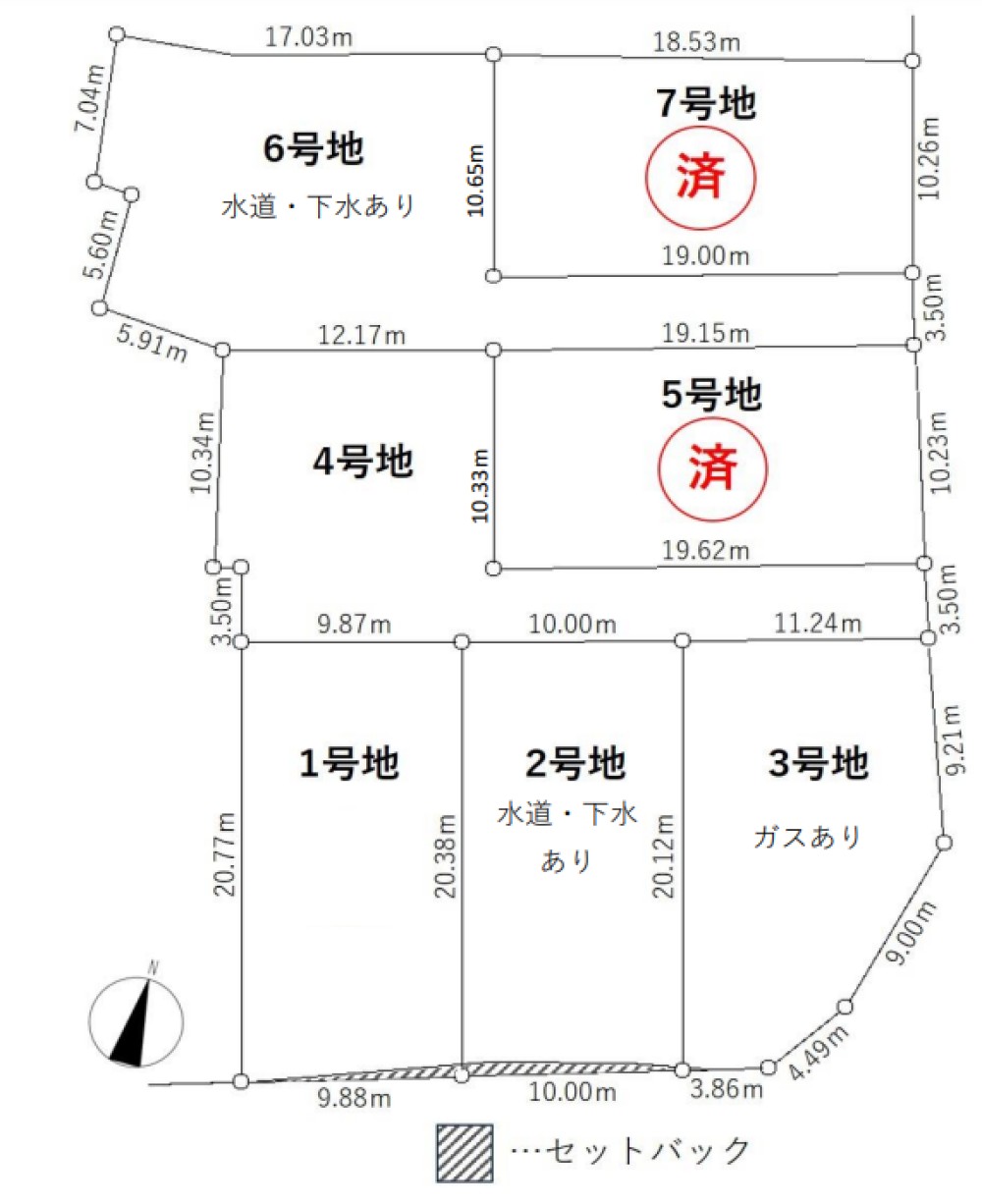 豊橋市柳生町　全7区画　4号地 画像4