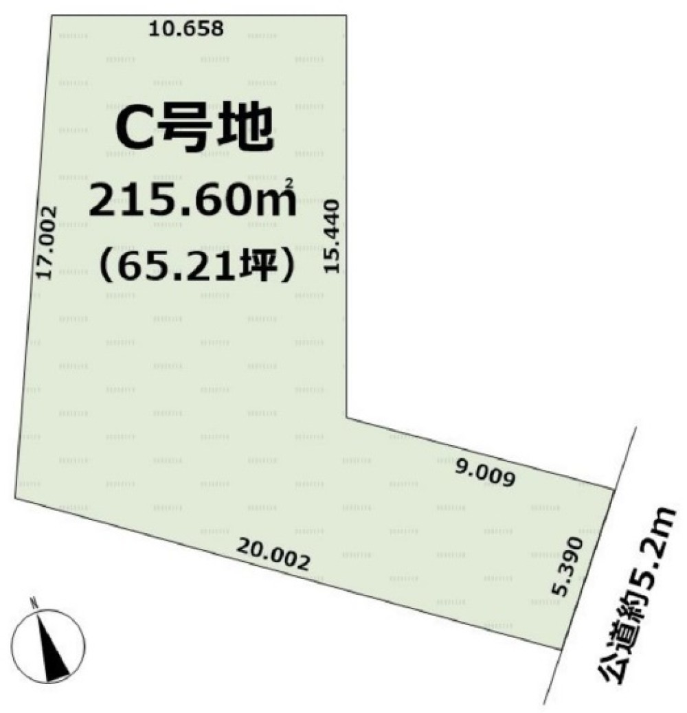 一宮市瀬部字上之郷　全4区画　C号地 画像4