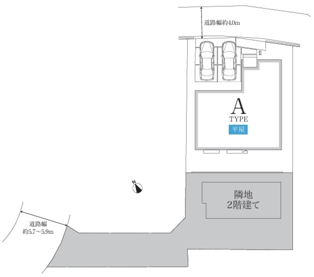 半田市白山町四丁目　全2棟　A号棟 画像1