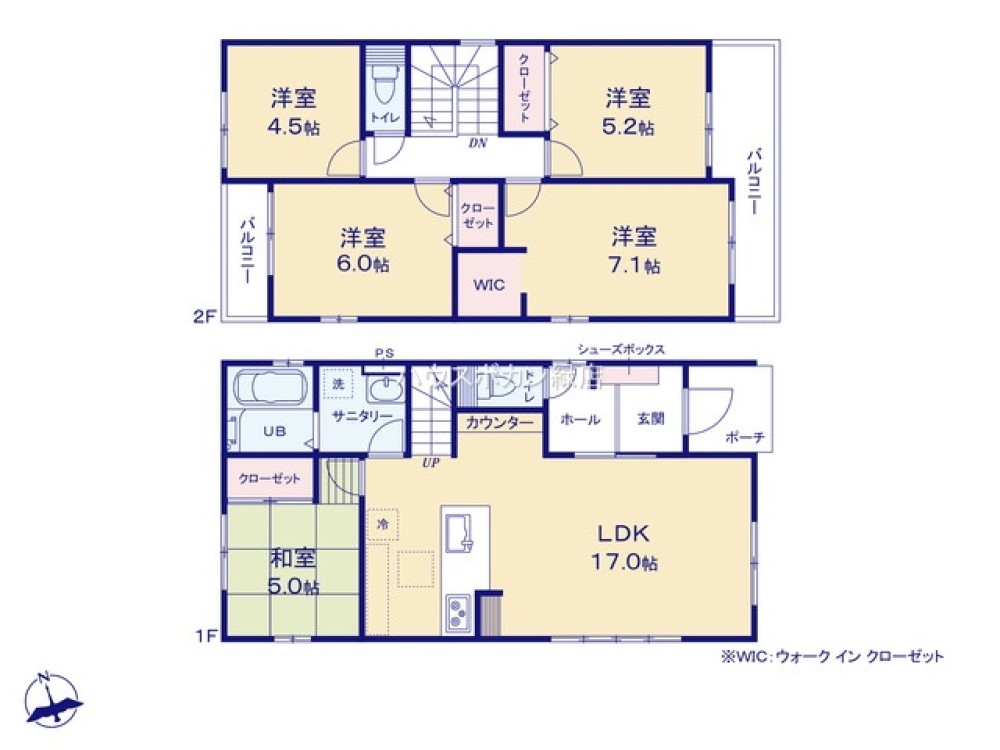 名古屋市天白区御前場町　1期　全1棟　1号棟 画像5
