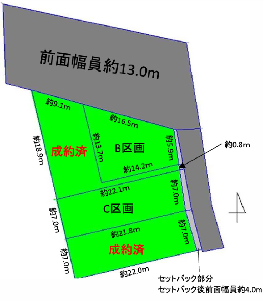 豊橋市北山町　全4区画　B区画 画像5