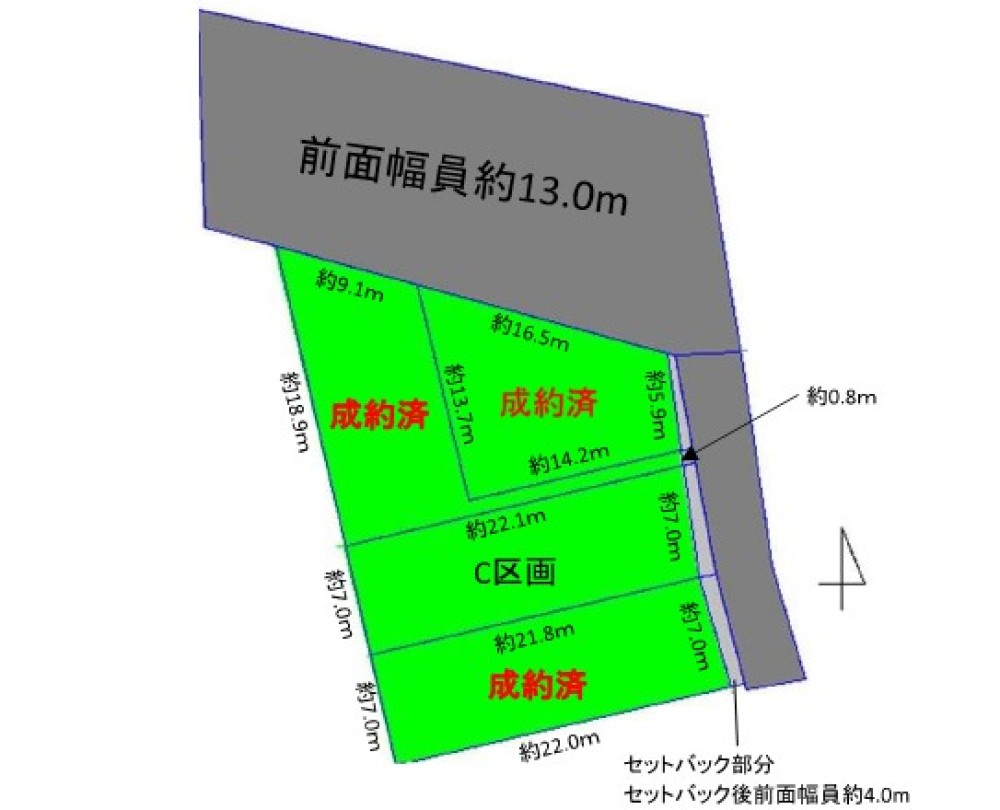 豊橋市北山町　全4区画　C区画 画像6