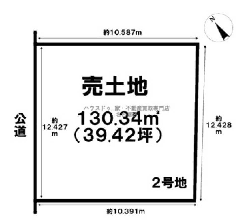 丹羽郡扶桑町柏森　全2区画　2号地 画像1
