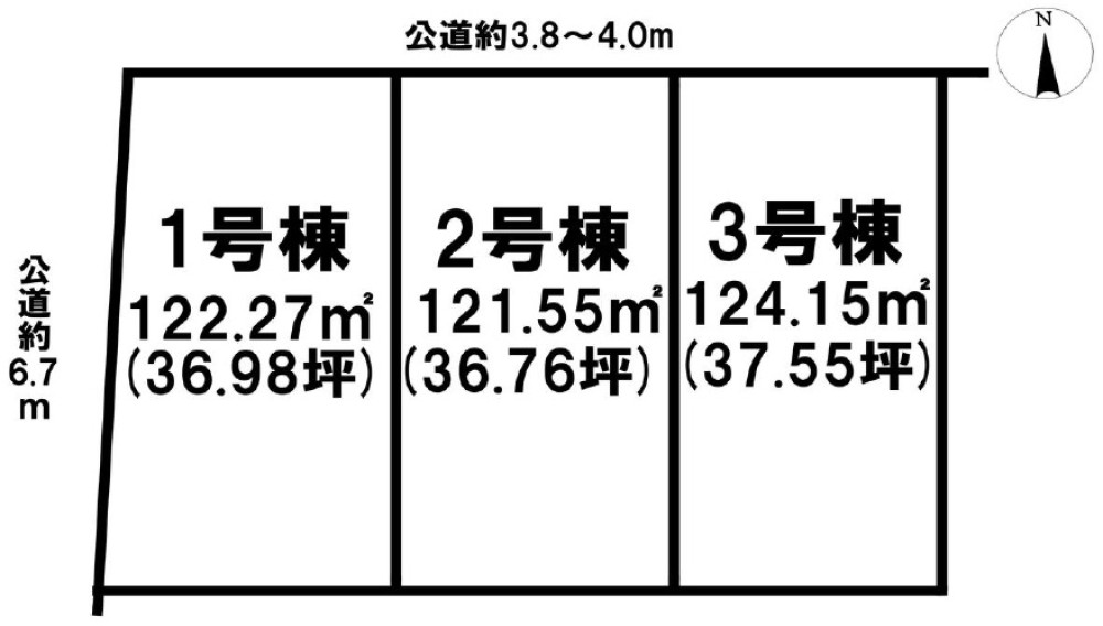 一宮市三条字郷西　全3棟　1号棟 画像16