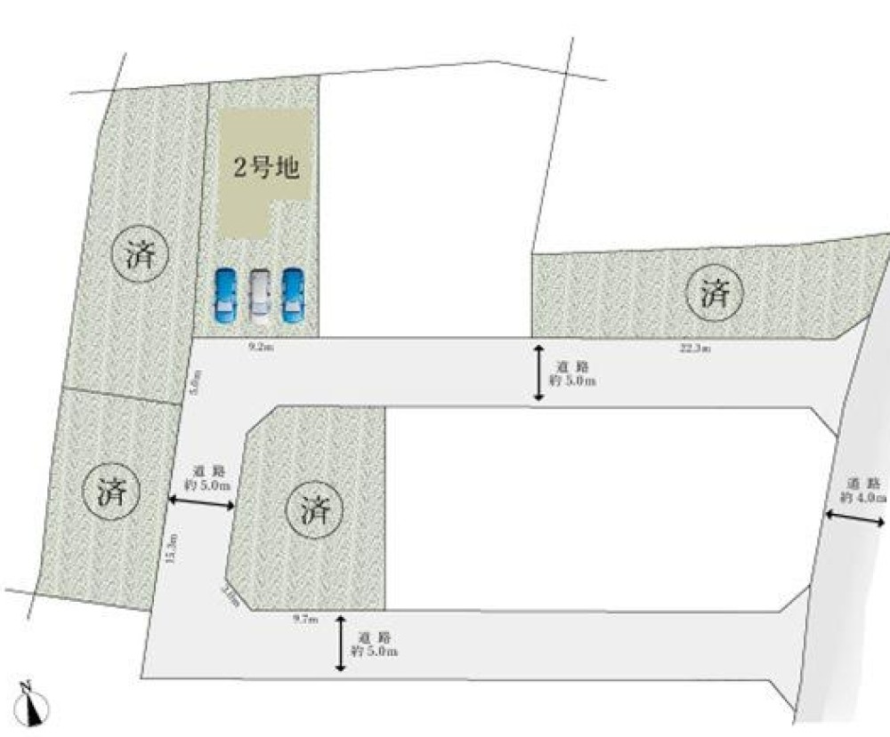 豊橋市西口町　全5棟　2号棟 画像1