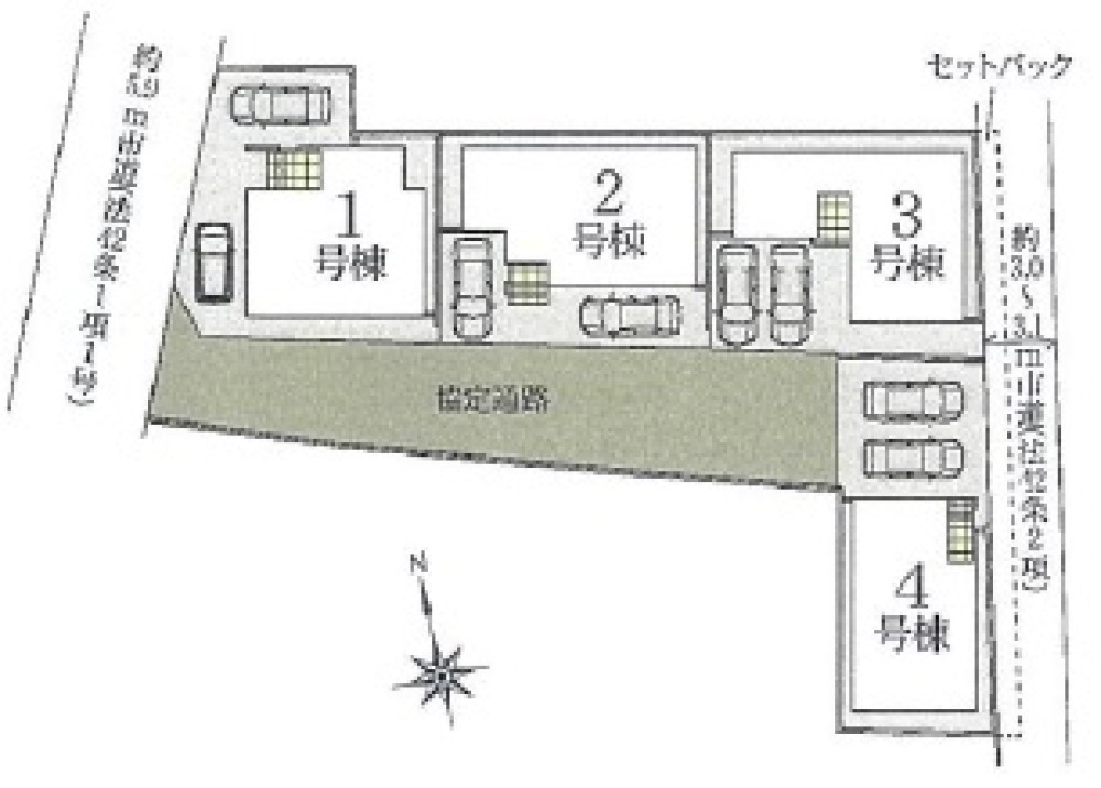 半田市郷中町　全4棟　1号棟 画像6