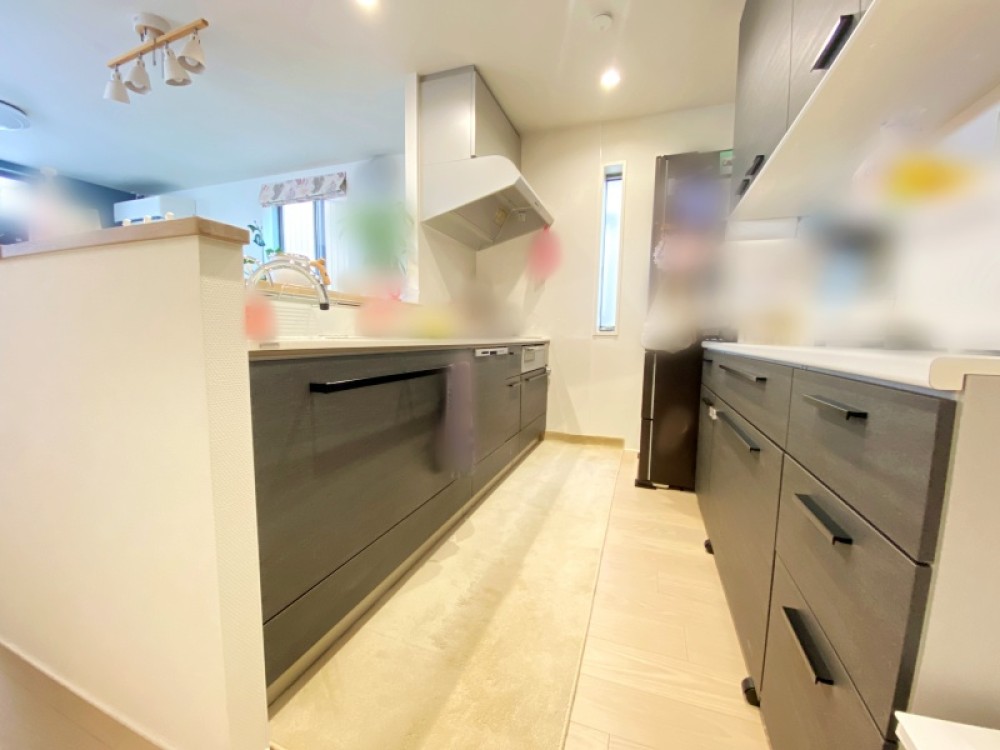 食洗器付きのカウンターキッチンです。