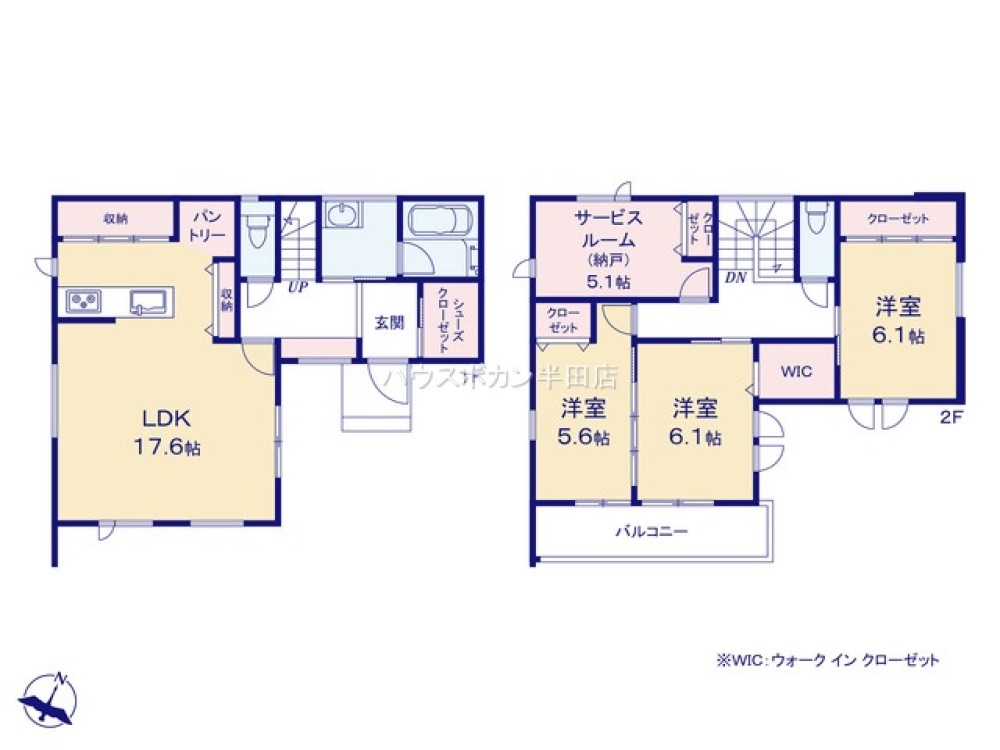 一宮市今伊勢町本神戸字中町　全2棟　Ｂ棟 画像4