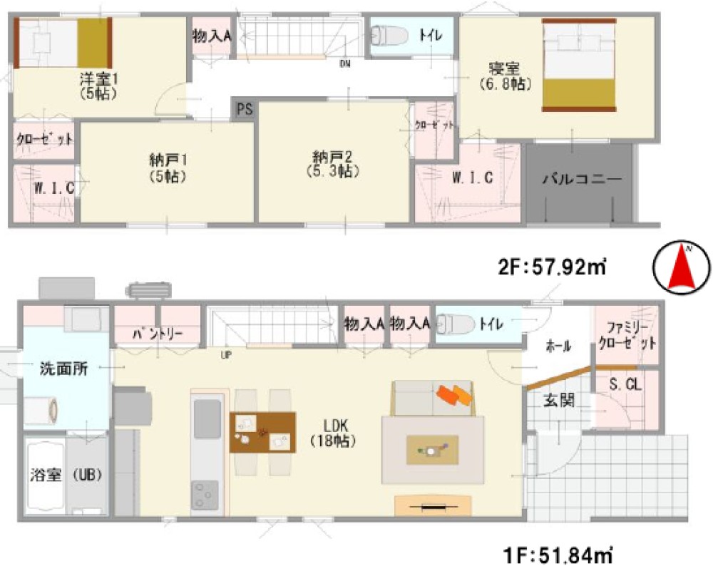 額田郡幸田町大字大草第四　全4棟　2号棟 画像2