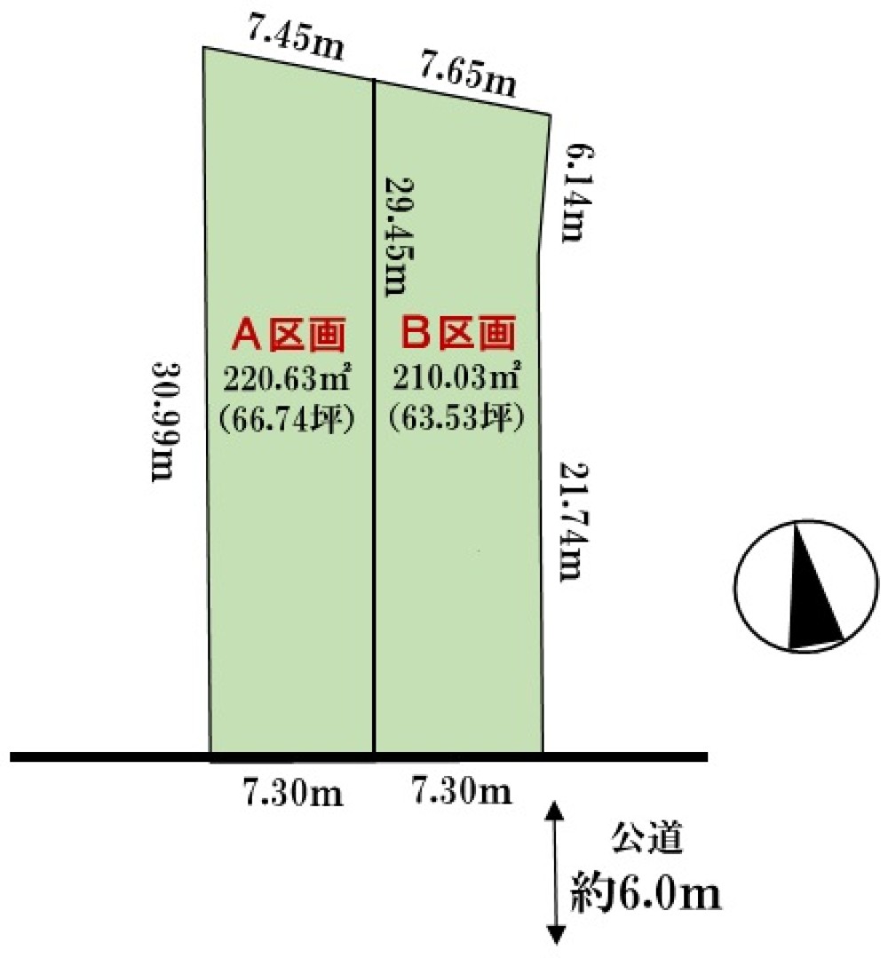 清須市東須ケ口　全2区画　A区画 画像1