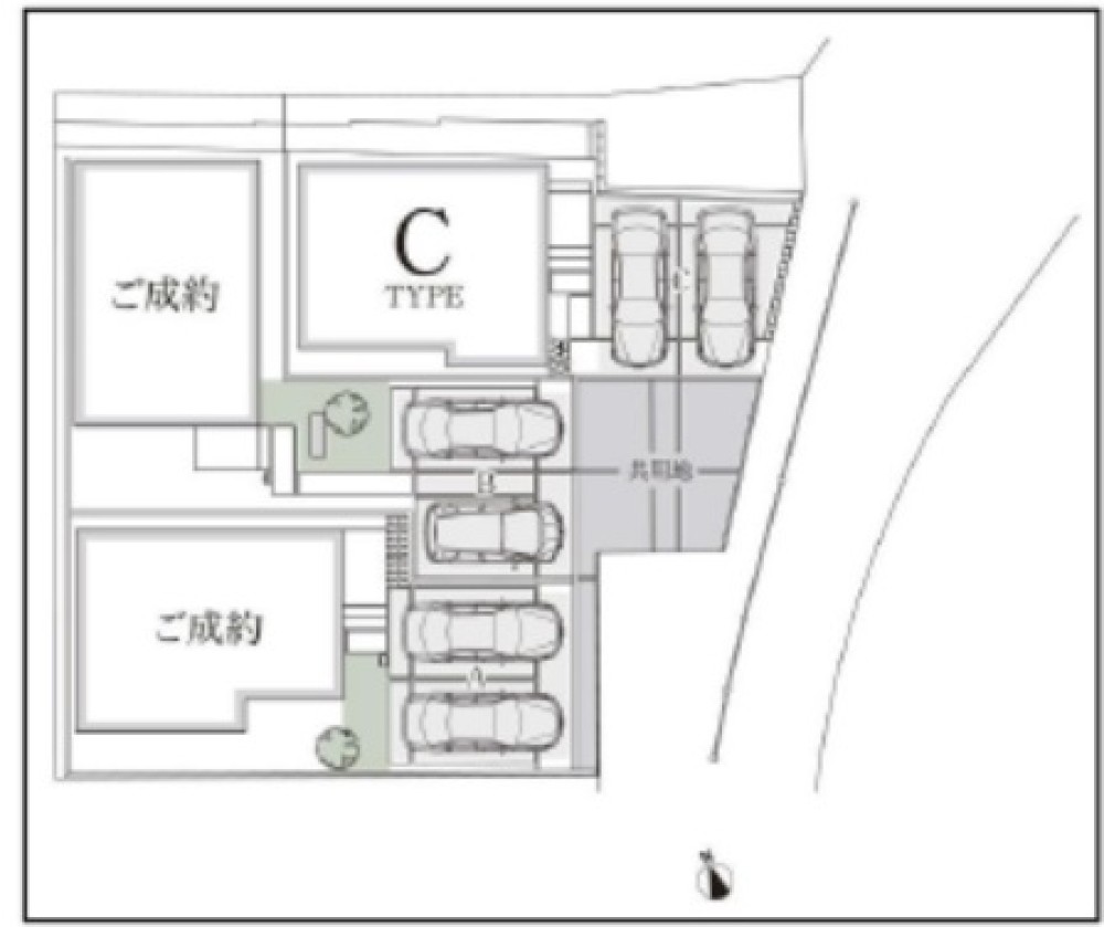 みよし市三好町　全3棟　C号棟 画像1