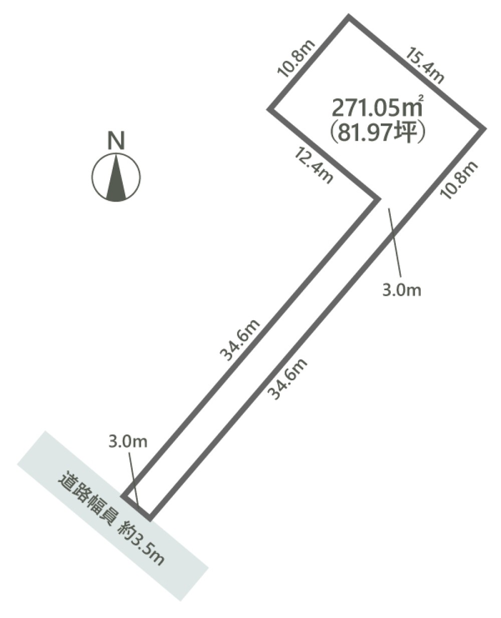 豊橋市下地町字橋口　全１区画 画像4