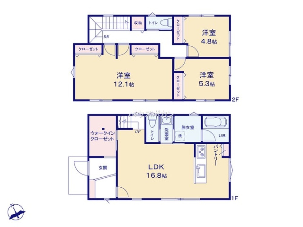 西尾市天神町　全8棟　B-3棟 画像3