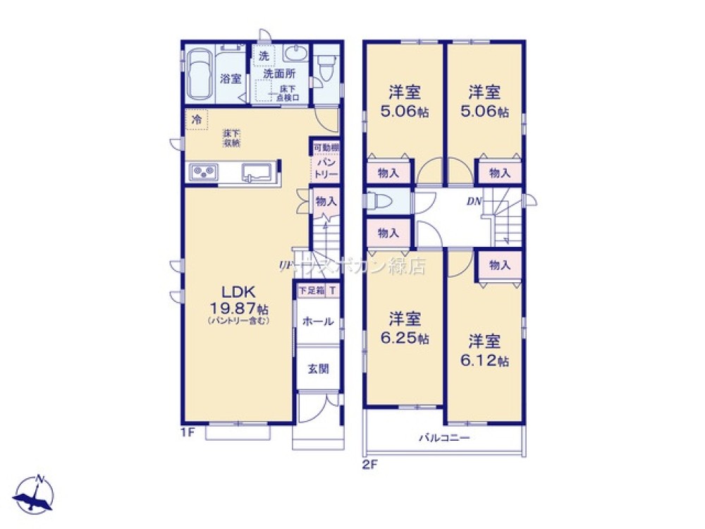 名古屋市天白区海老山町　2期　全14棟　M号棟 画像5