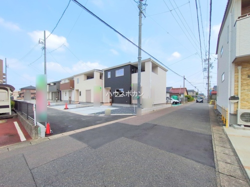 前面道路です！