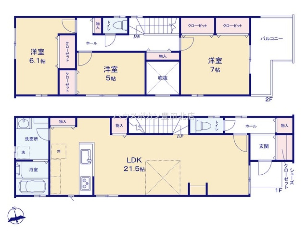 豊田市朝日町　第1　全1棟　1号棟 画像5