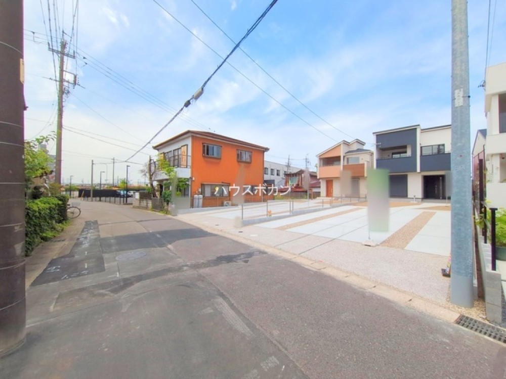 前面道路です！