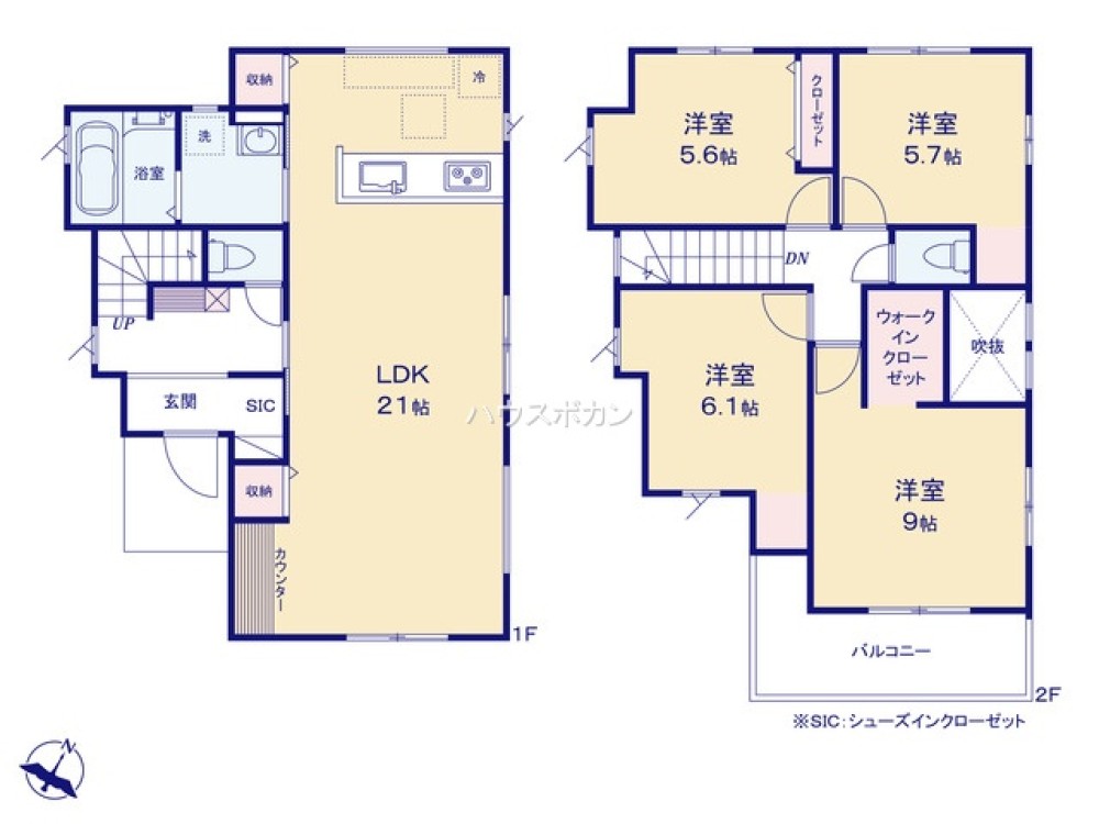 LDK広々21帖以上です◎