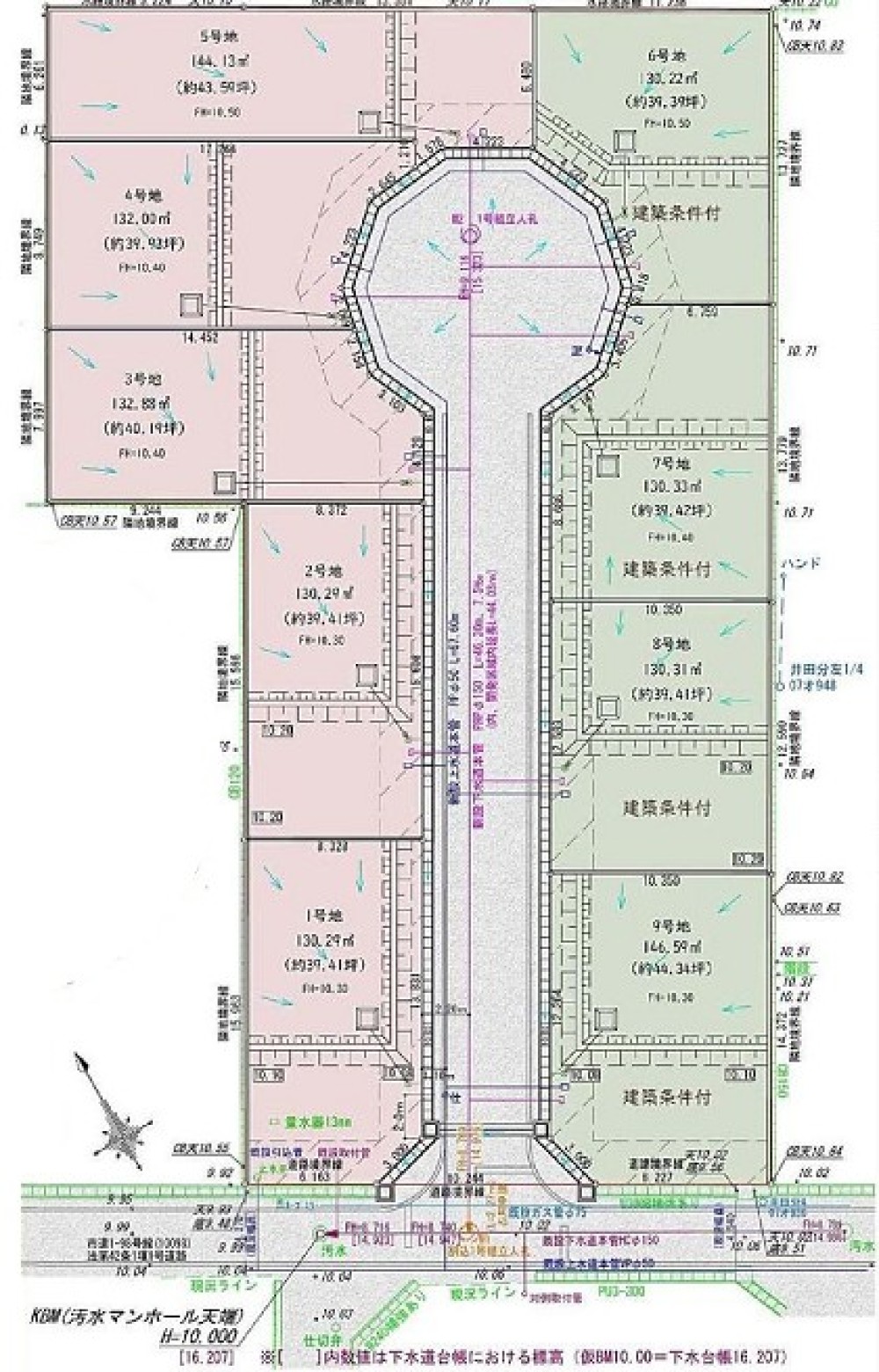 刈谷市井ケ谷町　全9区画　8区画 画像5