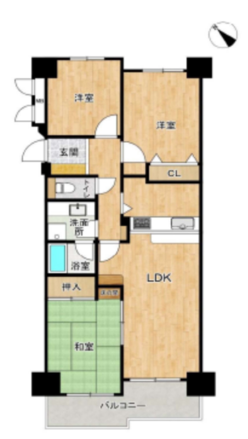 ネオシティ岡崎壱番館 画像1