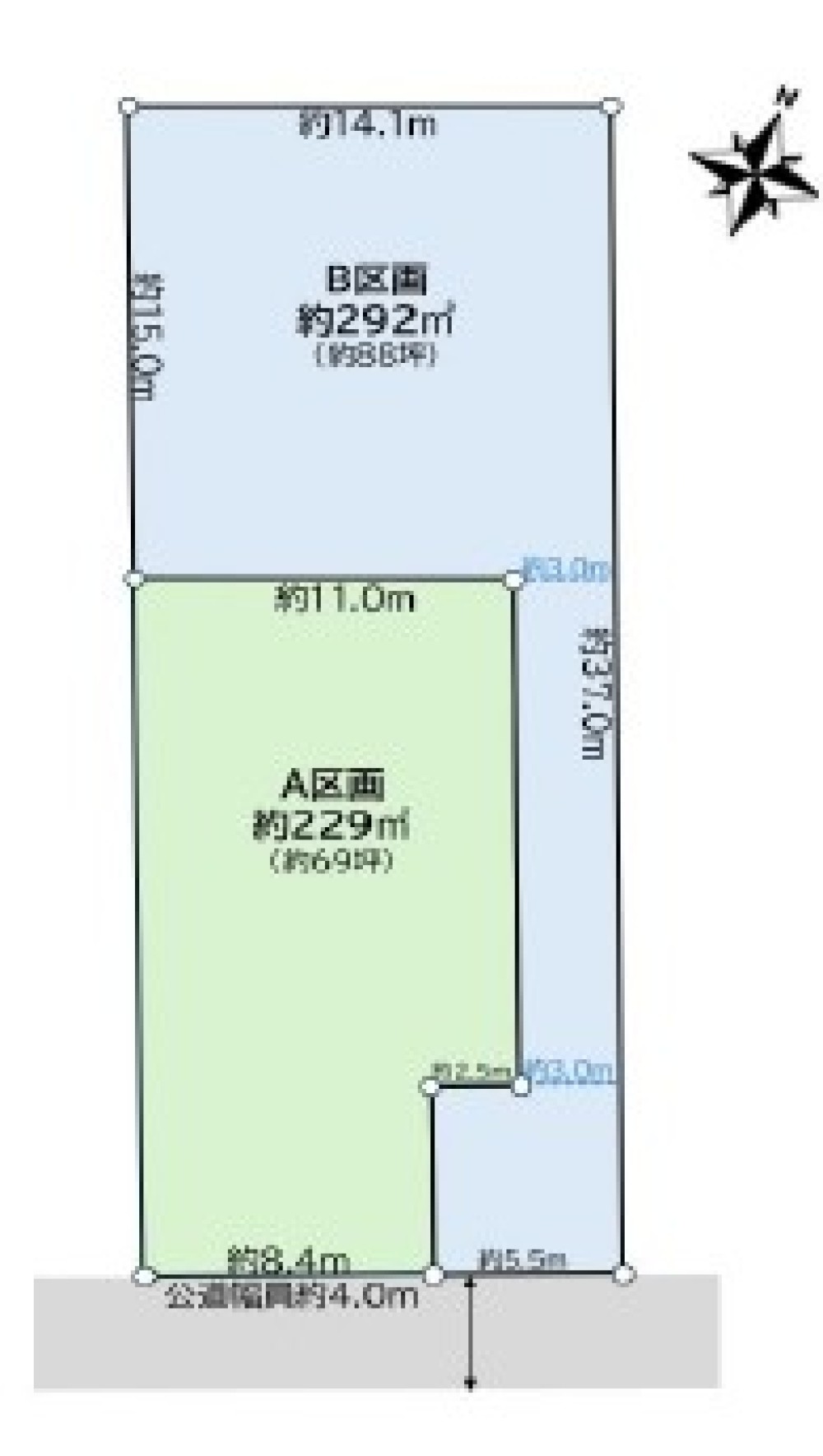 岡崎市中島町　全2区画　A区画 画像6