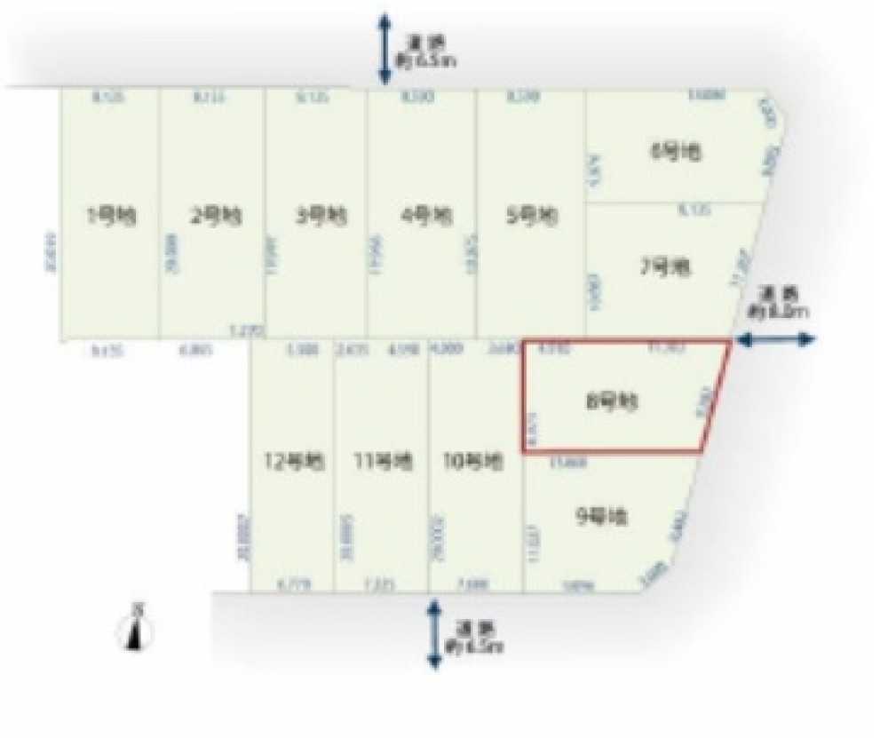 名古屋市名東区石が根町　全12区画　8号地 画像1