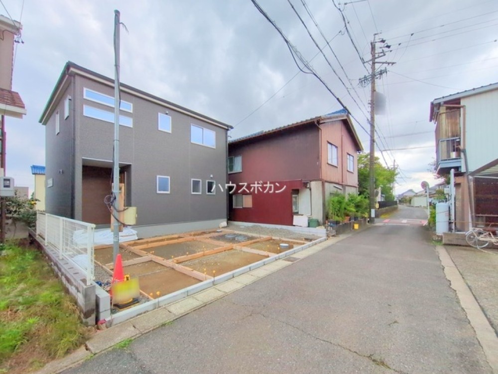 前面道路です！