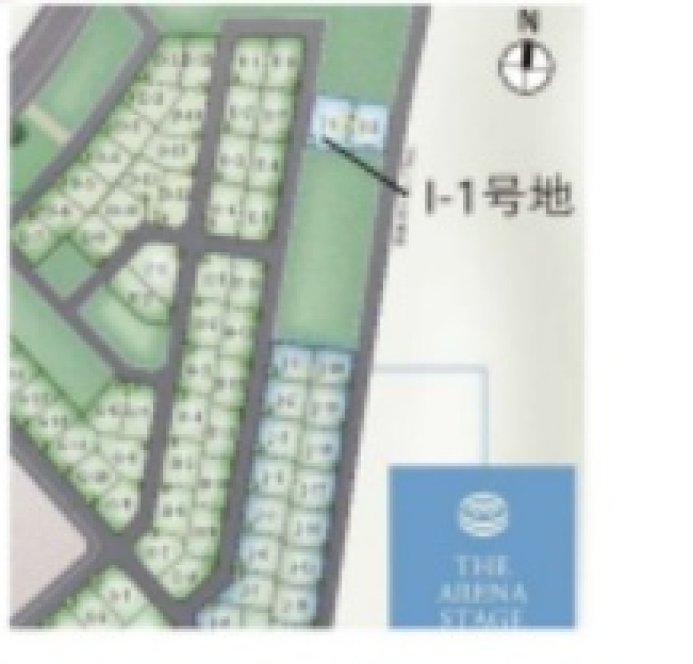 みよし市三好丘緑六丁目　全19区画　I-1号地 画像1