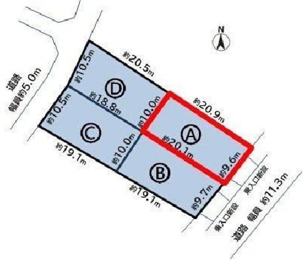 豊川市大木新町通一丁目　全4区画　A区画 画像6