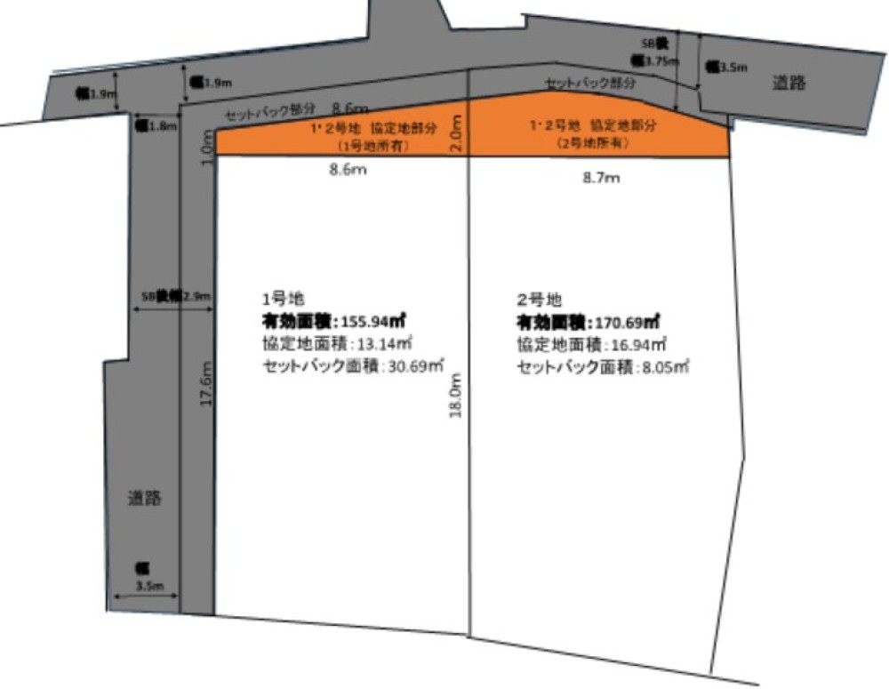 豊田市若林西町　2期　全2区画　1区画 画像1