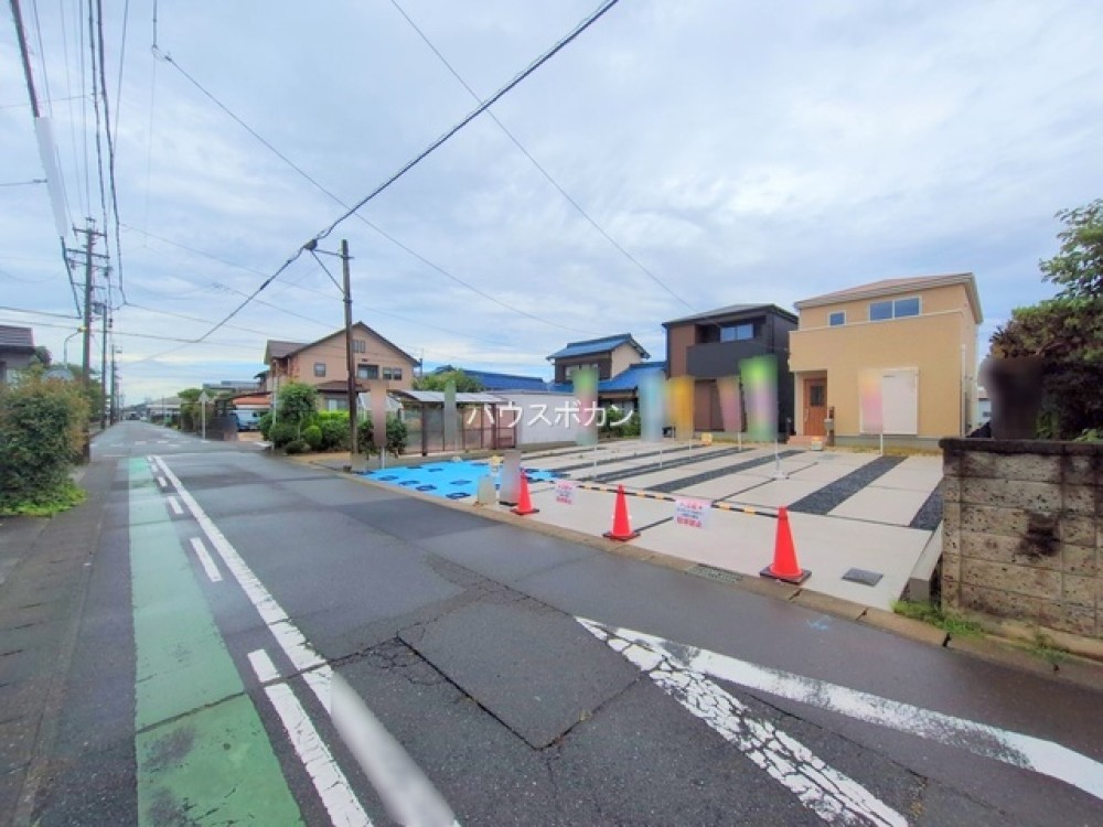 前面道路です！