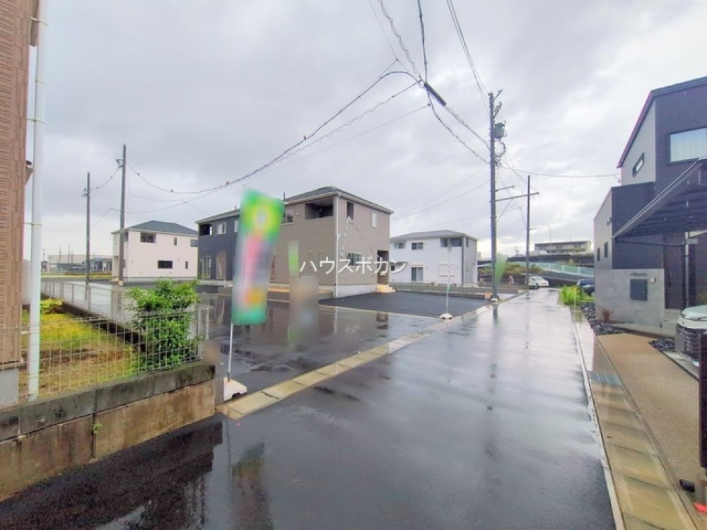 前面道路です！