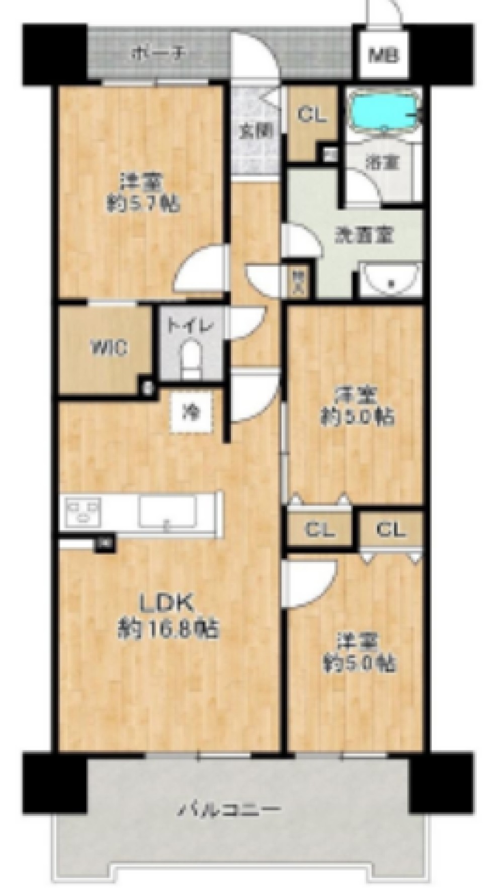 リコット岡崎柱曙 画像1