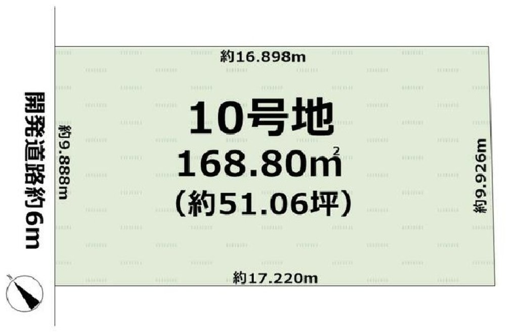 常滑市榎戸町三丁目　第3期　全11区画　10号地 画像8
