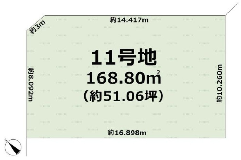常滑市榎戸町三丁目　第3期　全11区画　11号地 画像7
